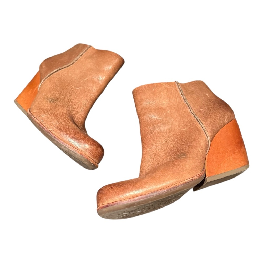 Korkease Natalya Brown Ankle Boots - Picture 2 of 9